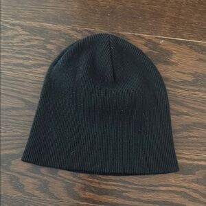American Apparel Black Knit Beanie